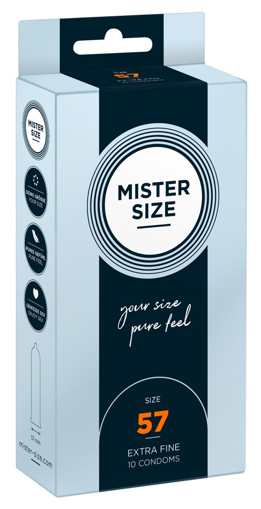 Mister Size Prezervative Transparente Ultra Subțiri 57 mm - imagine 4