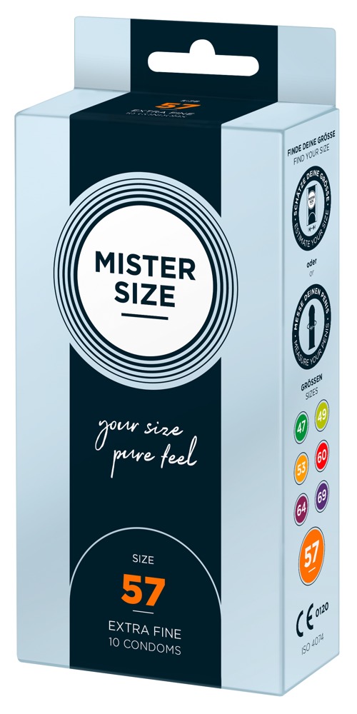 Mister Size Prezervative Transparente Ultra Subțiri 57 mm - imagine 5