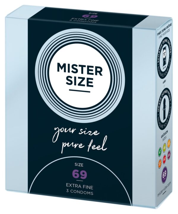 Mister Size 69mm Prezervative Latex Natural Vegan - imagine 2