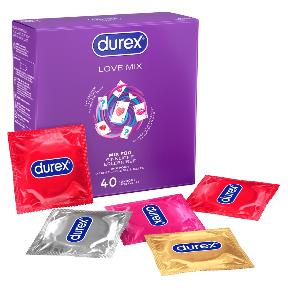 Durex Love Mix Prezervative Asortate 40 Buc