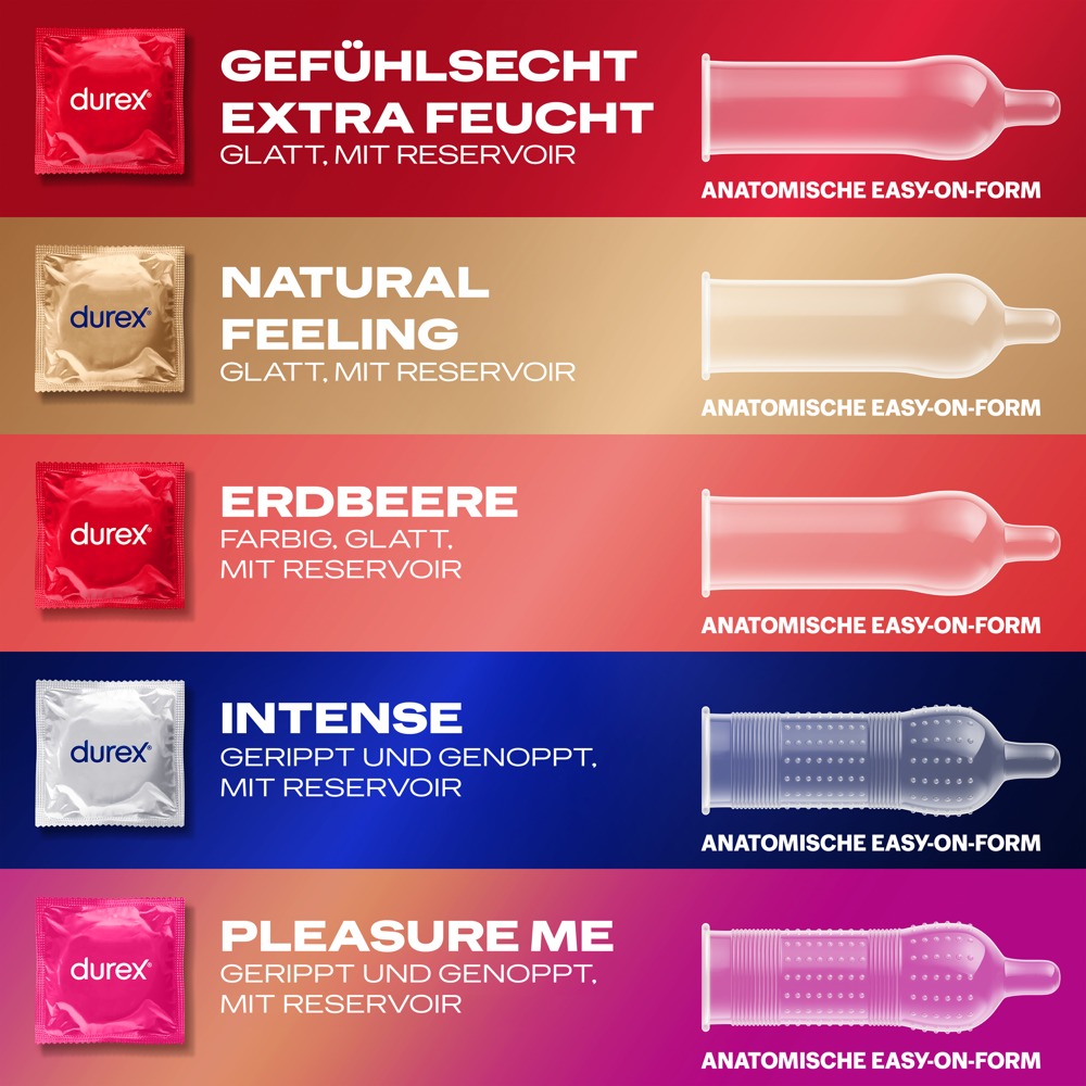 Durex Love Mix Prezervative Asortate 40 Buc - imagine 2