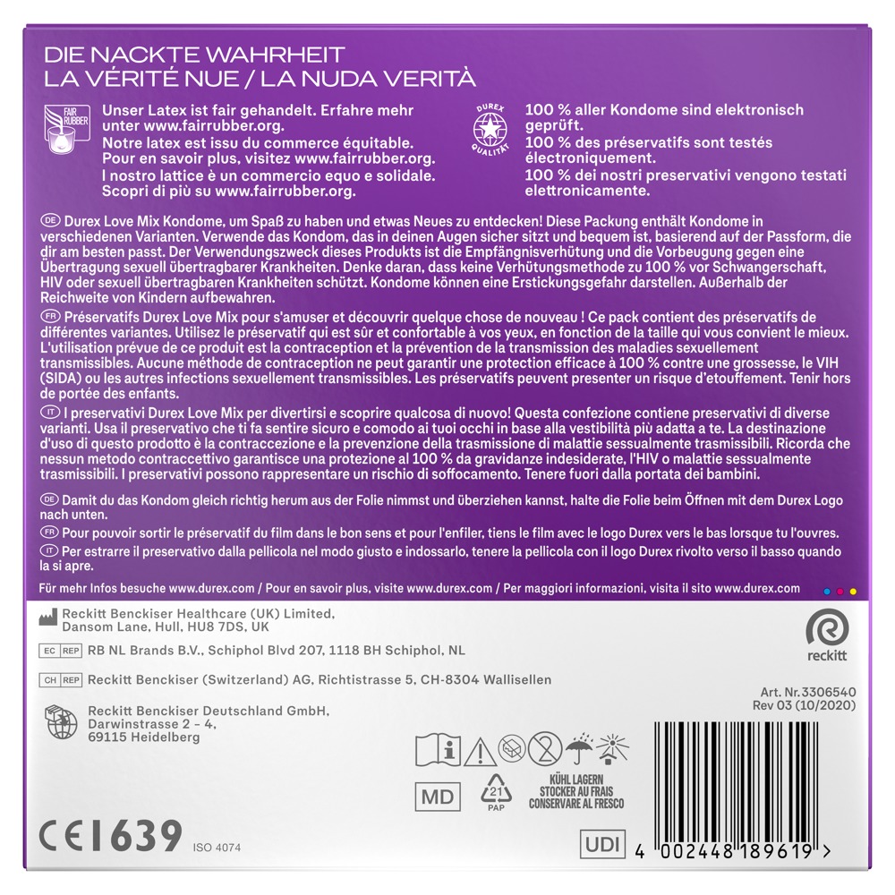 Durex Love Mix Prezervative Asortate 40 Buc - imagine 7
