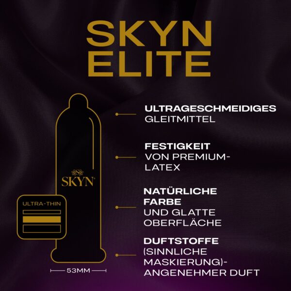 Manix SKYN Elite Prezervative Ultra Subțiri din Poliizopren - imagine 5