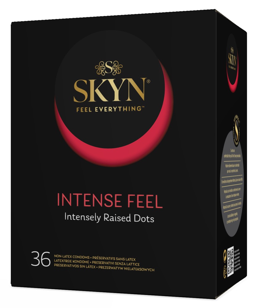 Manix SKYN Intense Feel Prezervative Ultra Subțiri cu Striații 10 Bucăți - imagine 2