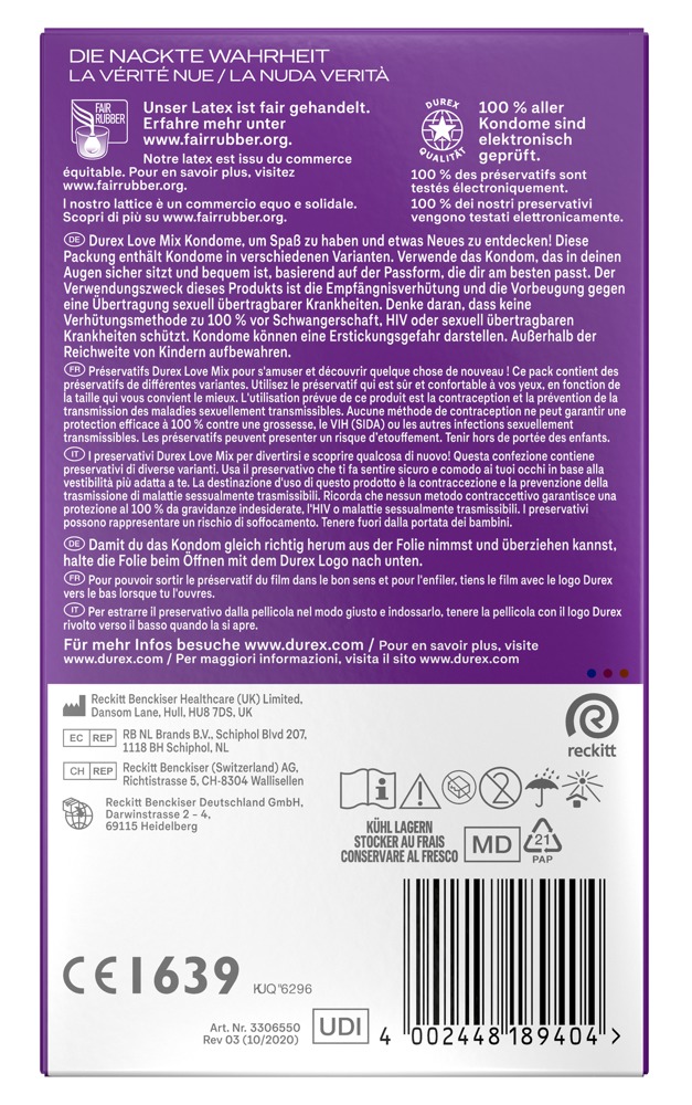Durex Love Mix Prezervative Asortate 40 Buc - imagine 12