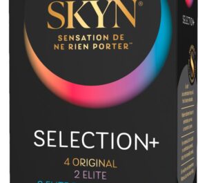 SKYN Selection+ x10 Prezervative Fără Latex Mix 53 mm