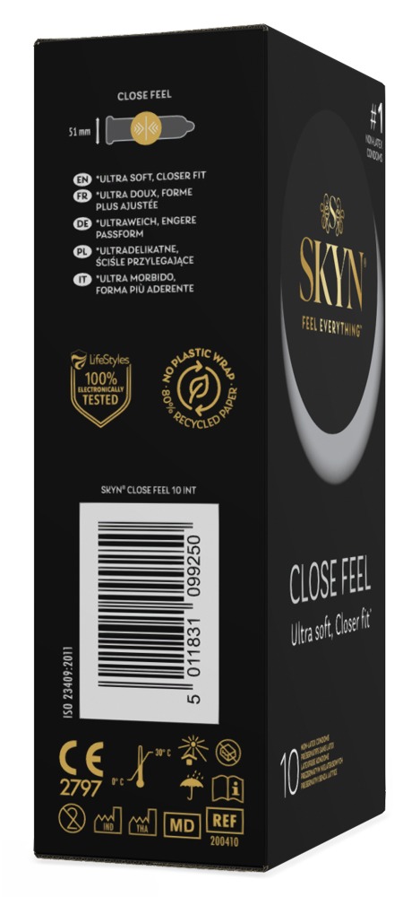 SKYN Close Feel x10 Prezervative Fără Latex 51 mm - imagine 2