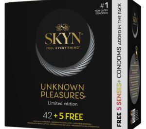 SKYN Unknown Pleasures 47 Prezervative Fără Latex Mix