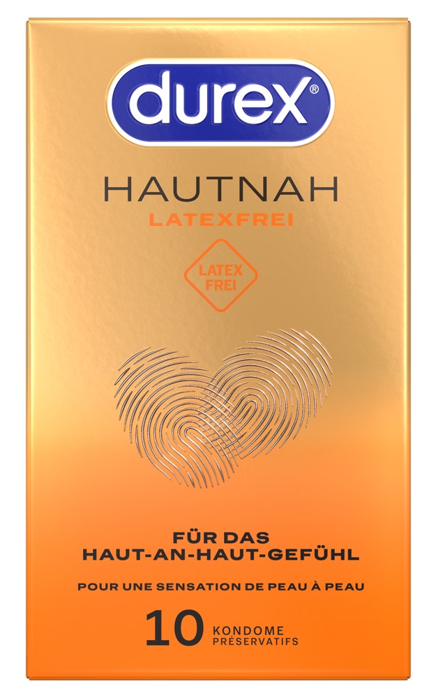 Durex Hautnah Latex-Free x10 Prezervative Fără Latex