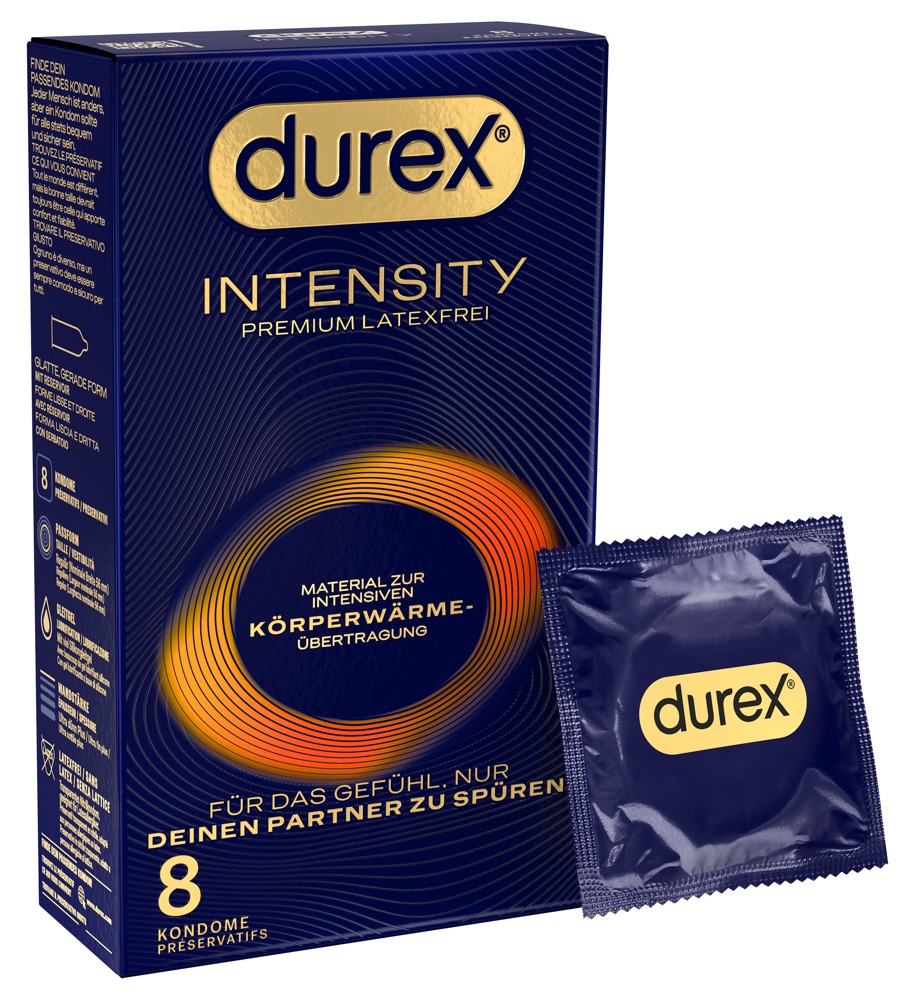 Durex Intensity Prezervative x8 Fără Latex 56 mm - imagine 2