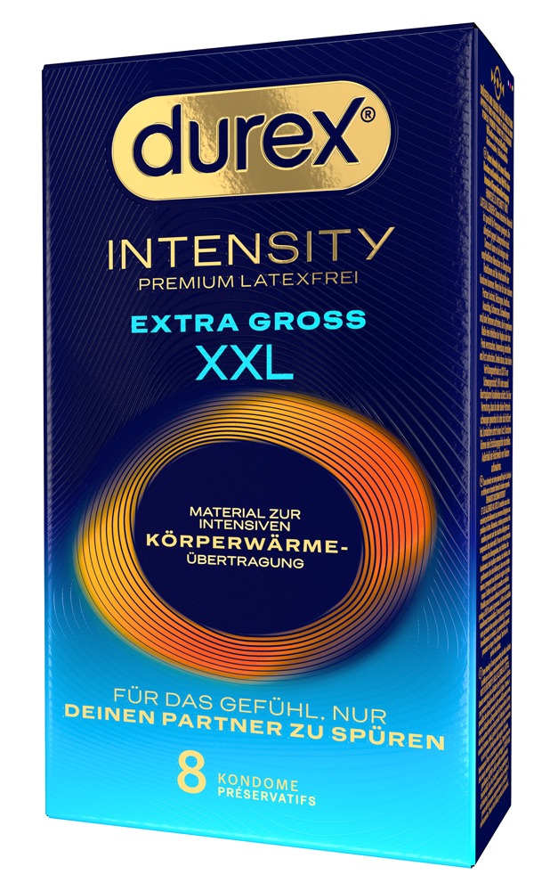 Durex Intensity Foarte Mare Prezervative Fără Latex 61 mm 8 buc - imagine 2