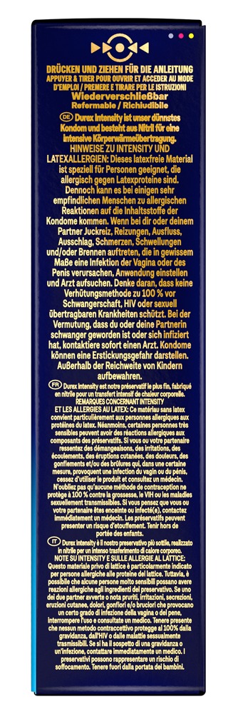Durex Intensity Foarte Mare Prezervative Fără Latex 61 mm 8 buc - imagine 5