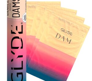 GLYDE Dams DentalDam Vanilla 4 buc. Bariere Orale cu Aromă de Vanilie