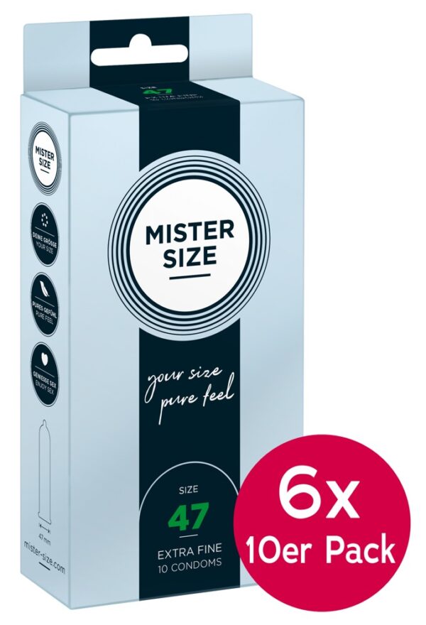 Mister Size 47mm Prezervative Latex Natural Vegan - imagine 13