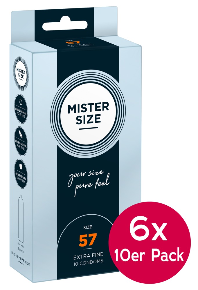 Mister Size Prezervative Transparente Ultra Subțiri 57 mm - imagine 13