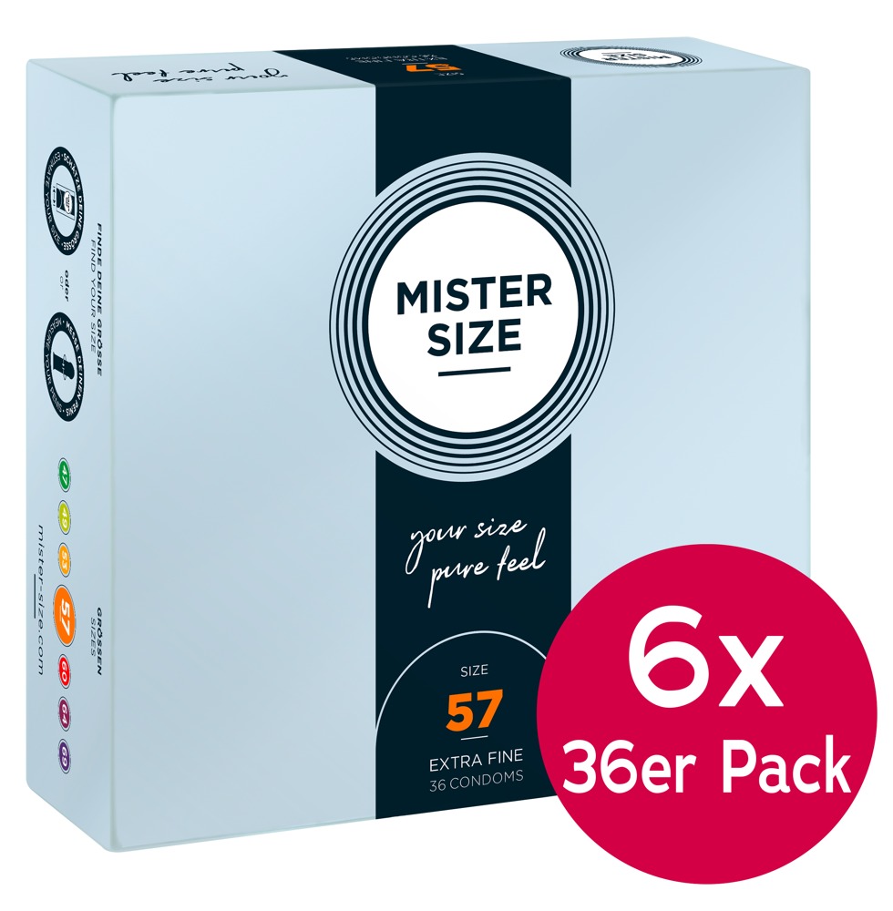 Mister Size Prezervative Transparente Ultra Subțiri 57 mm - imagine 14