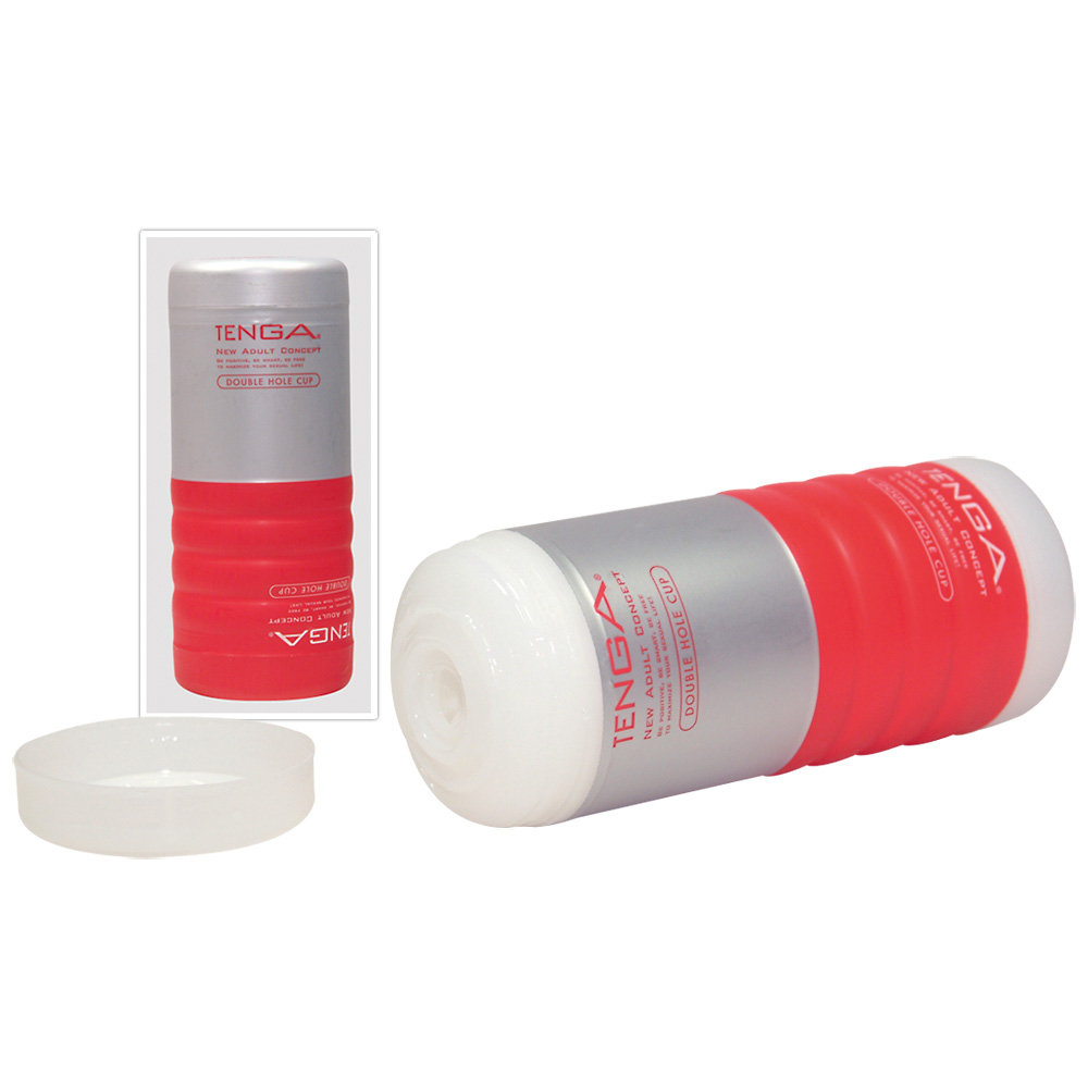 Tenga Dual Sensation Cup Masturbator de Unică Folosință cu 2 Niveluri de Stimulare - imagine 4