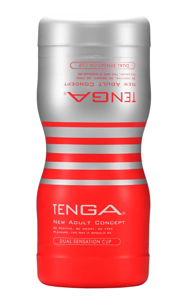 Tenga Dual Sensation Cup Masturbator de Unică Folosință cu 2 Niveluri de Stimulare