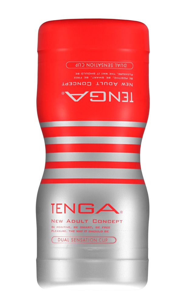 Tenga Dual Sensation Cup Masturbator de Unică Folosință cu 2 Niveluri de Stimulare - imagine 2