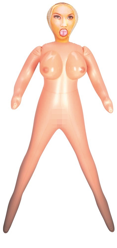 Just Jug's Doll Păpușă Erotica 150 cm Blondă cu 3 Orificii - imagine 2