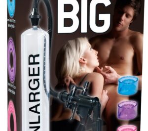 Mr. Big Pompă pentru Penis cu 3 Manșoane și Pompă Manuală