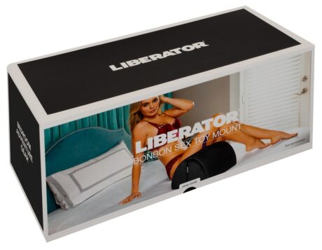 BonBon Negru – Pernă Ergonomică pentru Vibratoare și Dildo-uri