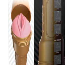 Roz Lady STU Masturbator Realistic 25 cm cu Vacuum Reglabil