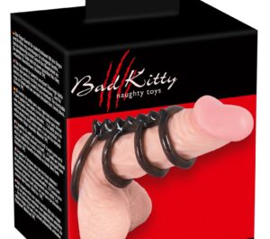 Bad Kitty Inel Quartett Set 4 Inele pentru Penis din TPE