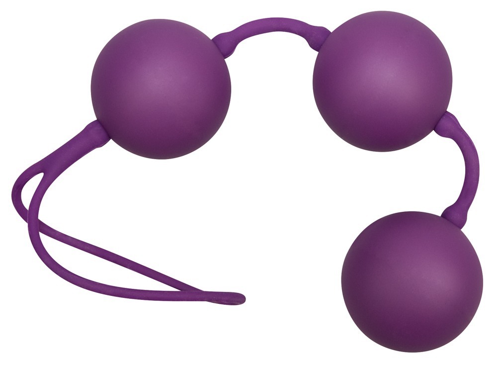 Catifea Balls Triplu Bile Vaginale Vibratoare 17 cm - imagine 2