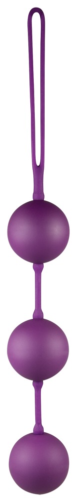 Catifea Balls Triplu Bile Vaginale Vibratoare 17 cm - imagine 3