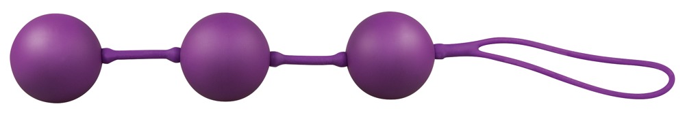 Catifea Balls Triplu Bile Vaginale Vibratoare 17 cm - imagine 4