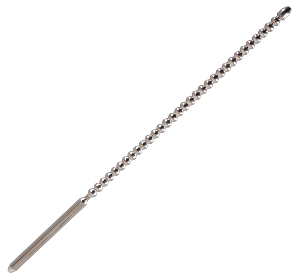 Dip Stick Ripped 6 mm Dilatator Anal din Oțel Inoxidabil 24 cm - imagine 3