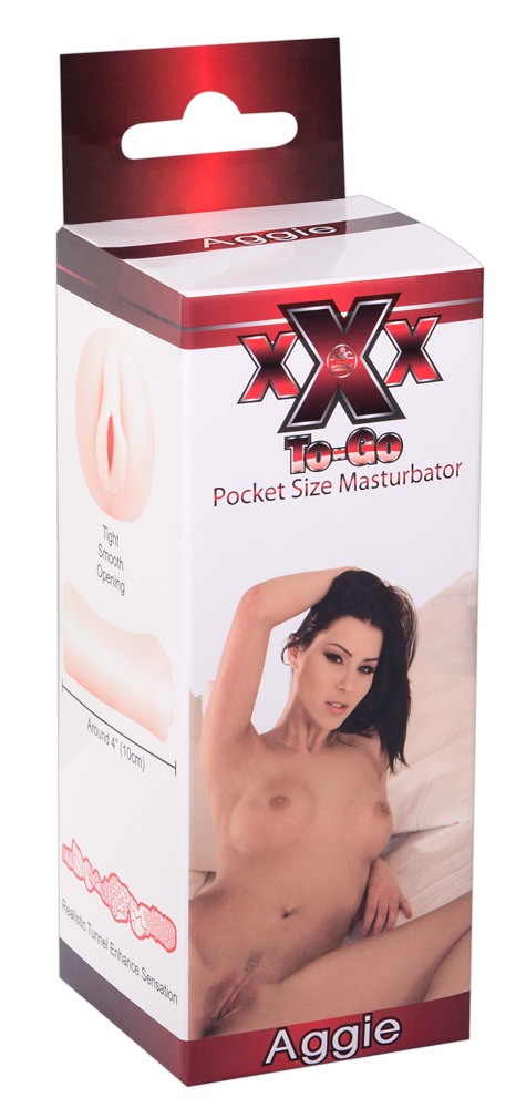 Pussy Aggie Masturbator Mini cu Textură Internă 11 cm