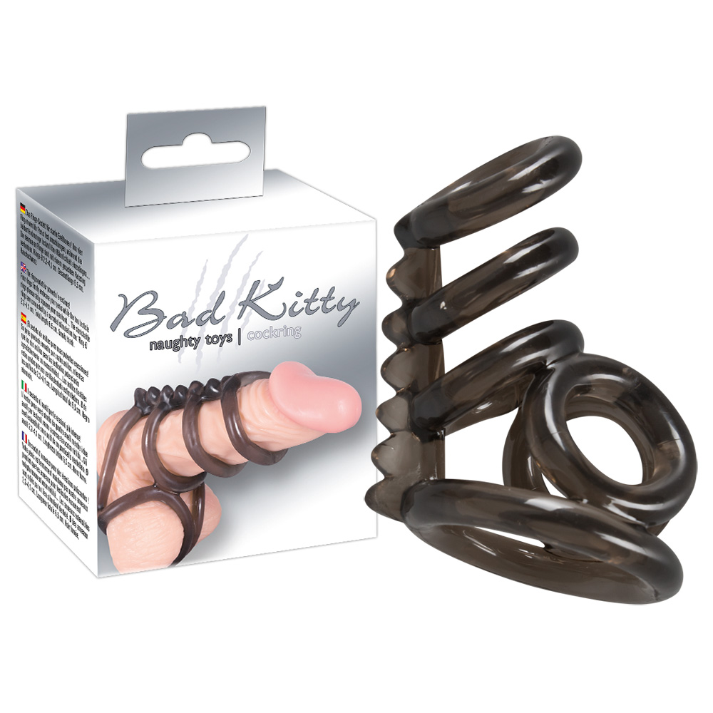 BK Inel pentru Penis și Testicule cu 6 Inele - imagine 6