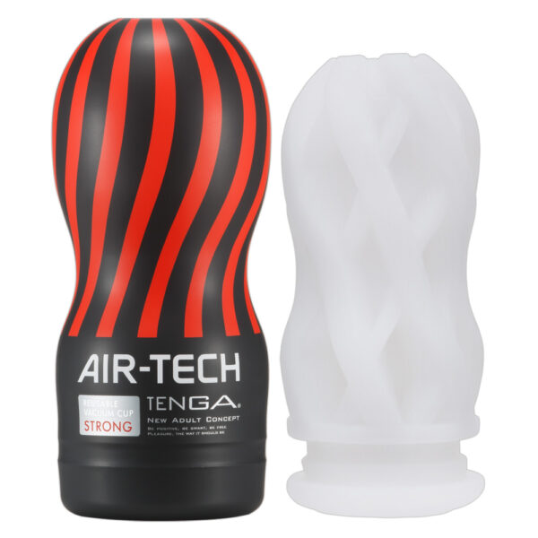 TENGA Air Tech Regular Masturbator Reutilizabil Alb 15.5 cm - imagine 8
