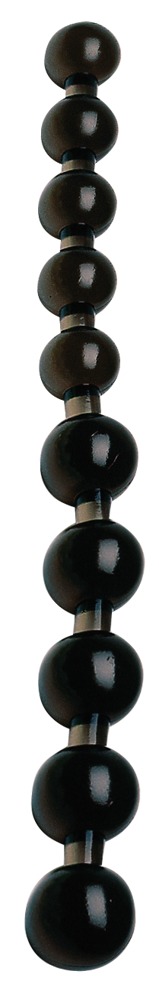 Anal Perle Negru 27,5 cm Mărgele Anale cu 10 Bile - imagine 2