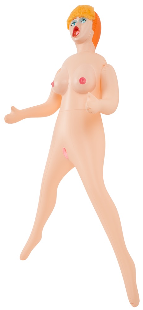 Doll Pamela Păpușă Gonflabilă Blondă 149 cm cu 3 Orificii - imagine 3