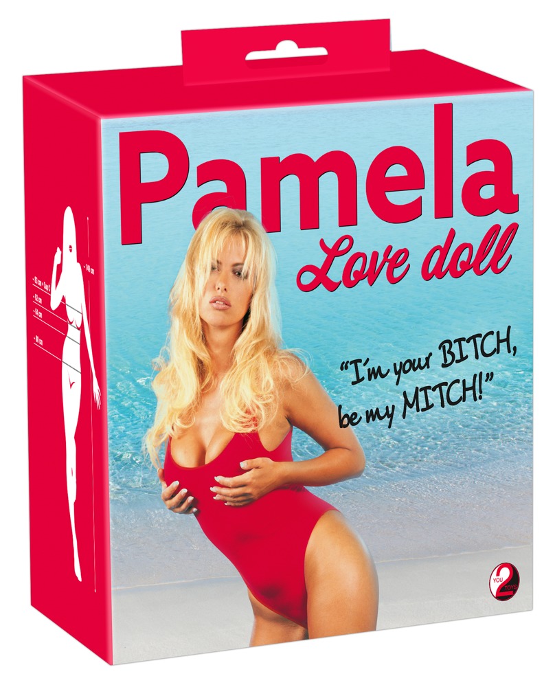 Doll Pamela Păpușă Gonflabilă Blondă 149 cm cu 3 Orificii