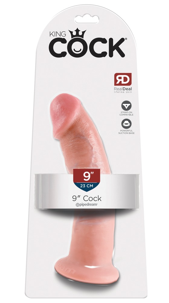 KC 9 Inch Cock Light Dildo Realist cu Ventuză 24 cm