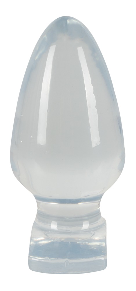 Dop Anal Joy Transparent din PVC 12.2 cm - imagine 4