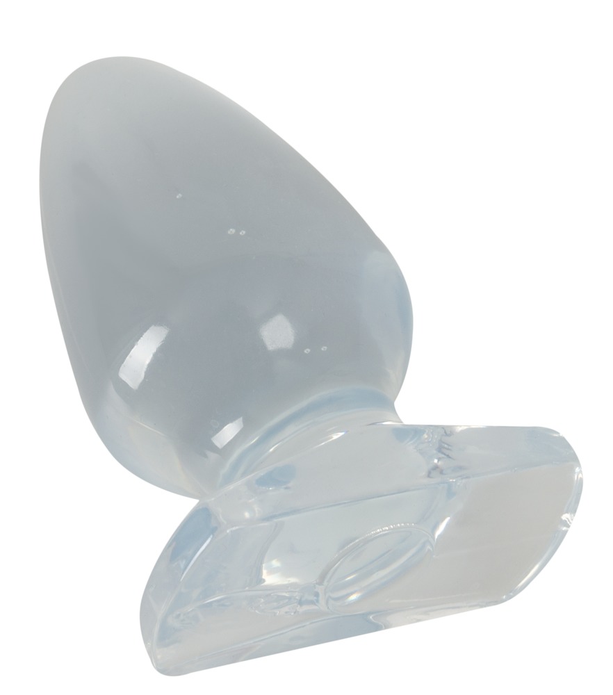 Dop Anal Joy Transparent din PVC 12.2 cm - imagine 6