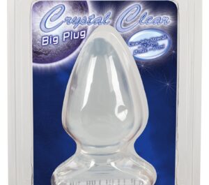 Dop Anal Joy Transparent din PVC 12.2 cm