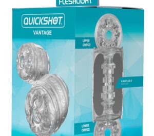 Fleshlight Quickshot Vantage Masturbator Compact Real Feel Super Skin