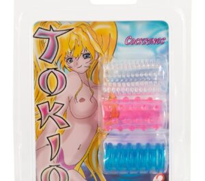 Tokio Sleeves Set 3 Manșoane pentru Penis din TPE