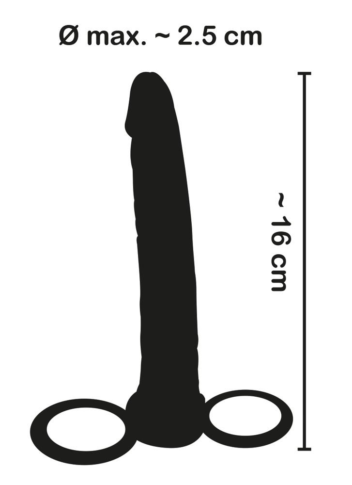 You2Toys Anal Special Nature Inel pentru Penis și Testicule cu Dildo Anal - imagine 9