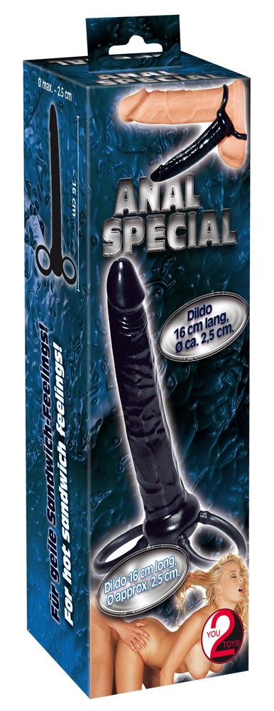 You2Toys Anal Special Nature Inel pentru Penis și Testicule cu Dildo Anal - imagine 6