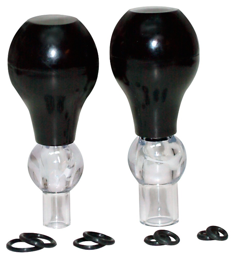 Nipple Pompă Set 10 Piese pentru Stimularea Sfârcurilor cu Inele de Fixare - imagine 2