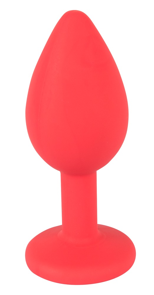 Colorful Joy Jewel Roșu Dop Anal cu Piatră Decorativă - imagine 3