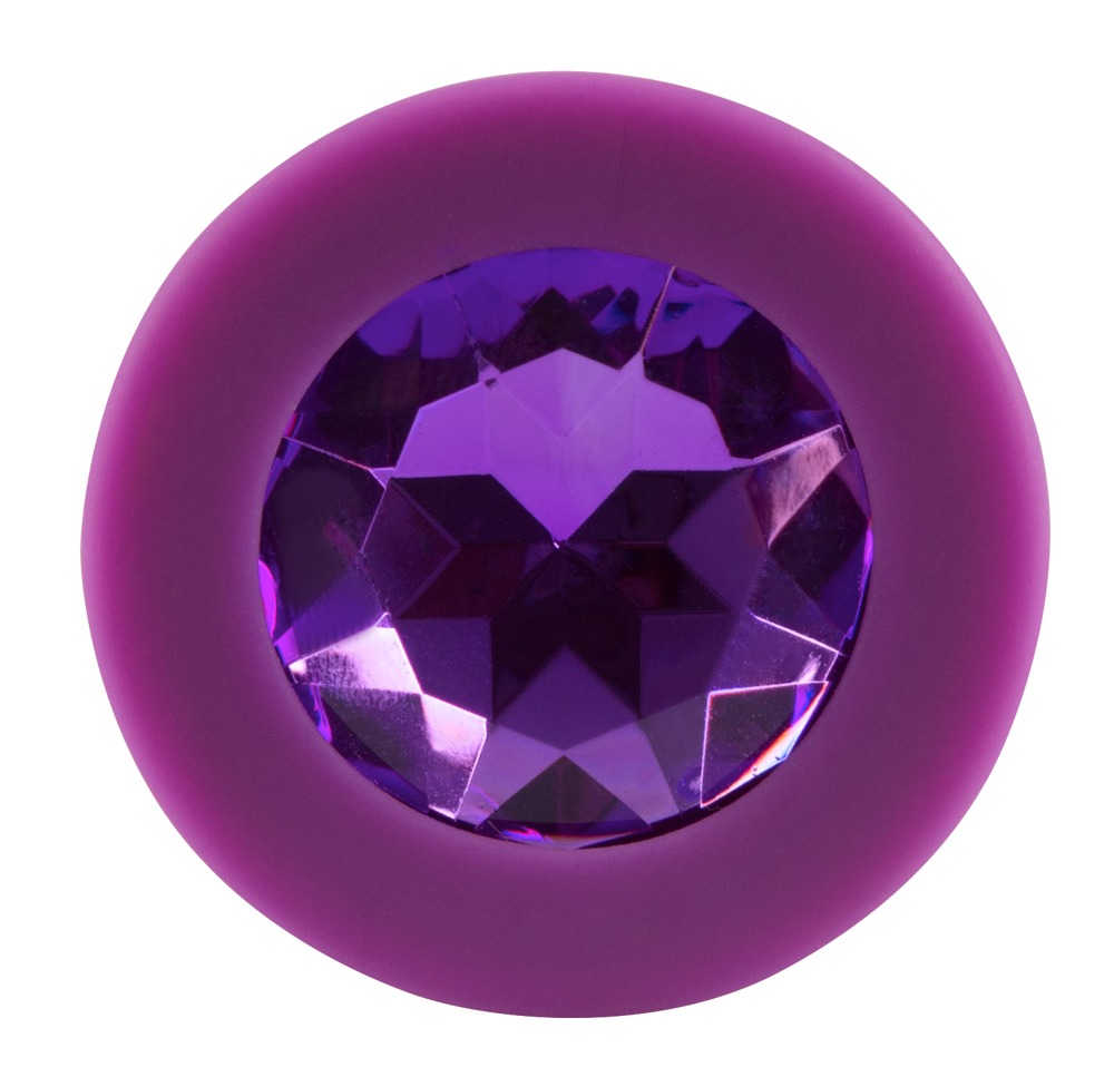 Colorful Joy Jewel Mov Dop Anal cu Piatră Decorativă - imagine 4