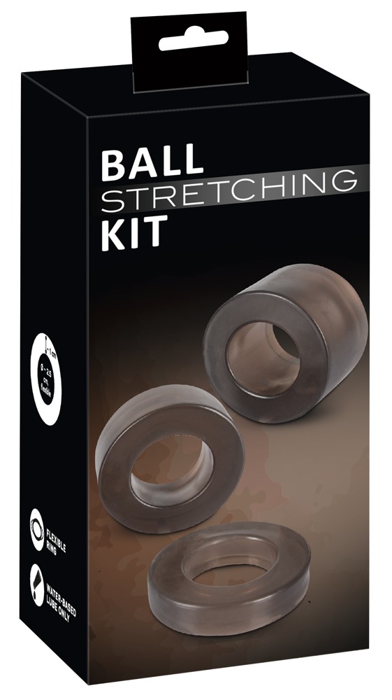 You2Toys Rebel Ball Stretching Kit Set 3 Inele pentru Testicule